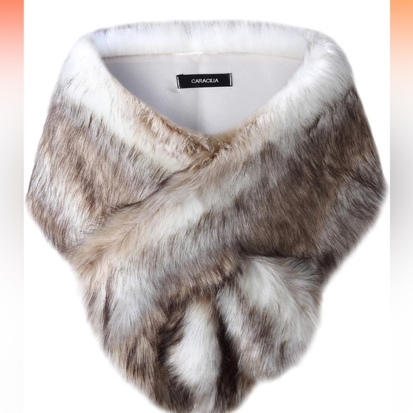 Accessories - Faux Fur Shawl